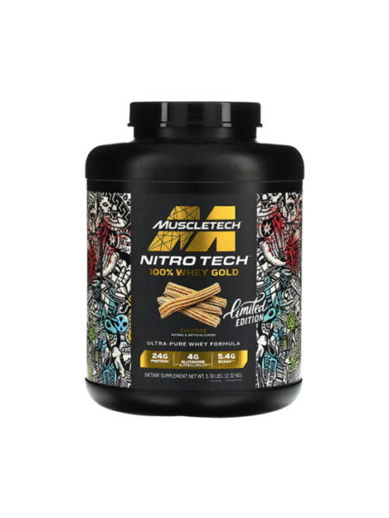 پروتئین وی نیترو تک وی گلد لمیتد ادیشن ماسل تک (۲٫۳۲KG) | MuscleTech Nitro-Tech Whey GOLD LIMITED