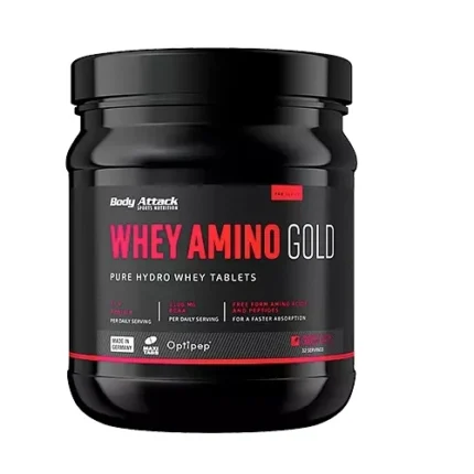 آمینو وی گلد بادی اتک 300 عددی  BODY ATTACK WHEY AMINO GOLD