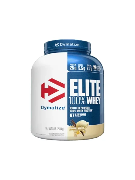 پروتئین وی الایت ۱۰۰% دایماتیز (۲٫۳KG) Dymatize Elite Whey Protein