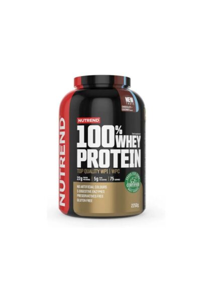 پروتئین وی صد در صد ناترند (۲۲۵۰G) Nutrend DELUXE 100% WHEY