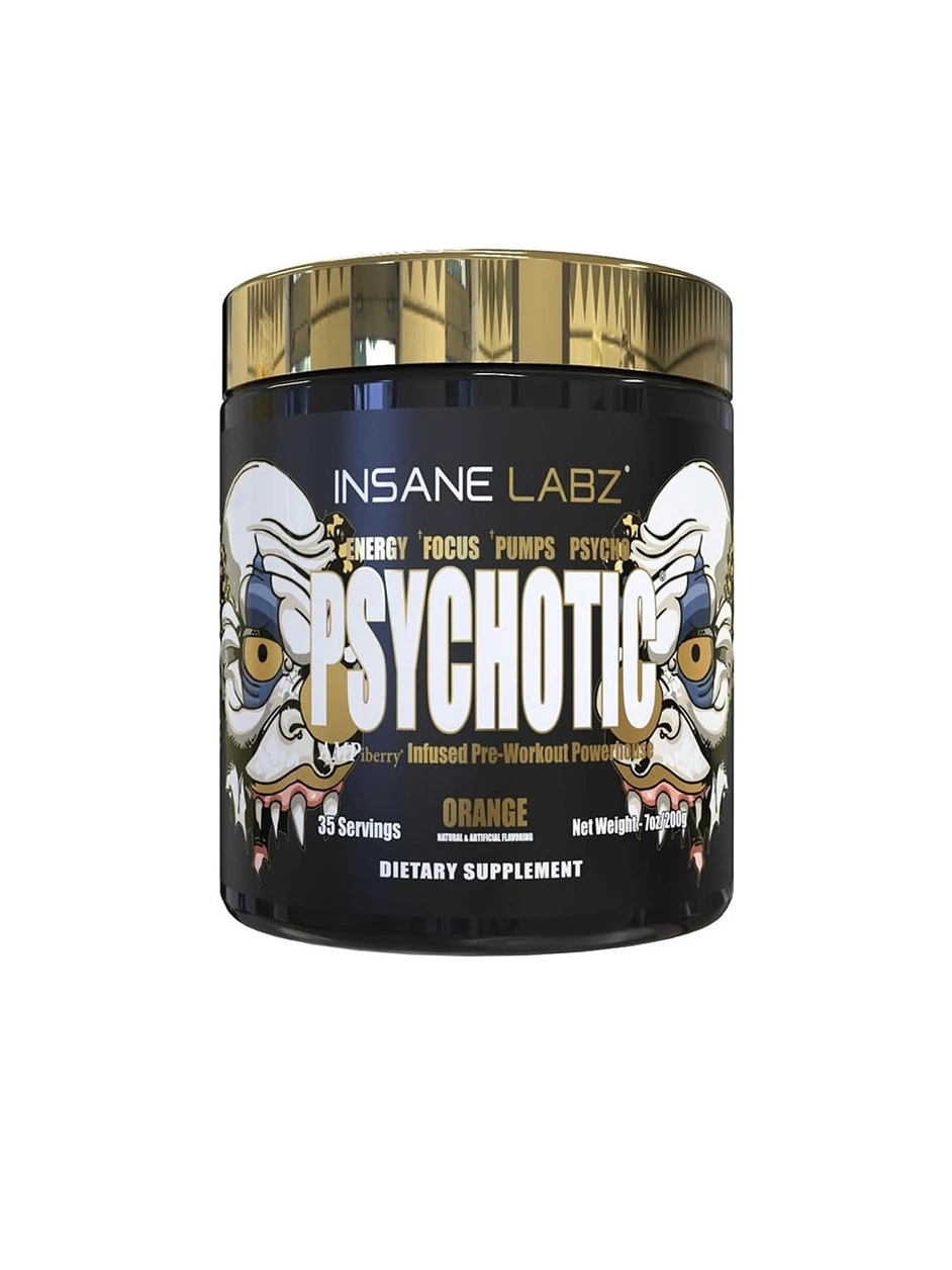 پمپ-سایکوتیک-گلد-اینسین-لبز-200G-Insane-Labz-Psychotic-GOLD-PRE-Workout