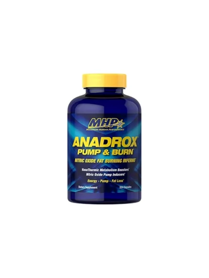 پمپ و چربی‌سوز آنادروکس ام اچ پی (112 عددی) Pump & Burn Anadrox Mhp
